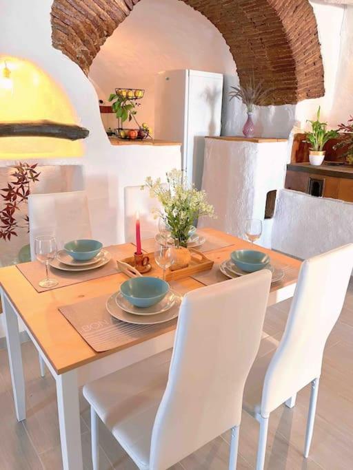 La Palmera. Casa Rural Con Piscina Privada. Benadalid Exteriör bild