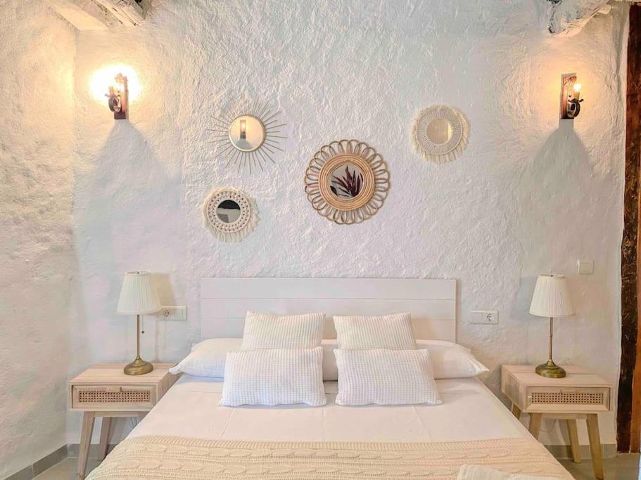 La Palmera. Casa Rural Con Piscina Privada. Benadalid Exteriör bild