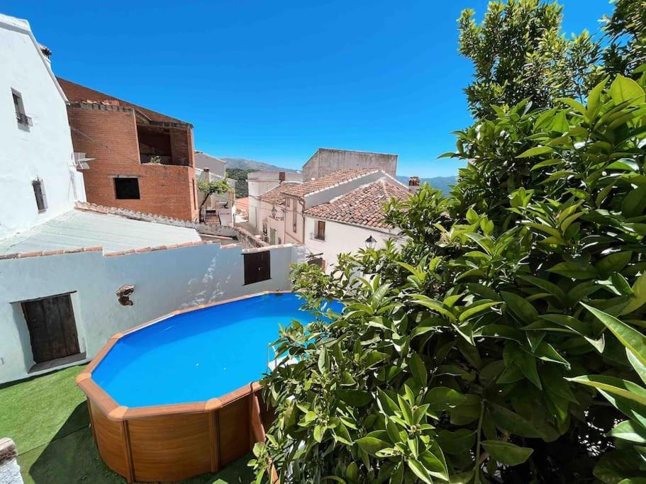 La Palmera. Casa Rural Con Piscina Privada. Benadalid Exteriör bild