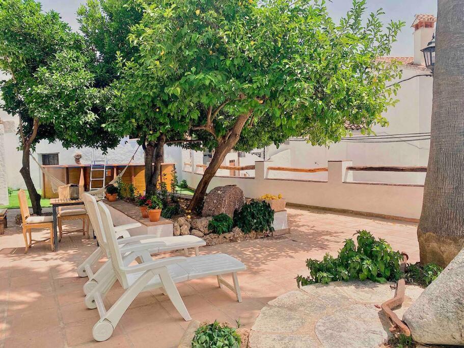 La Palmera. Casa Rural Con Piscina Privada. Benadalid Exteriör bild