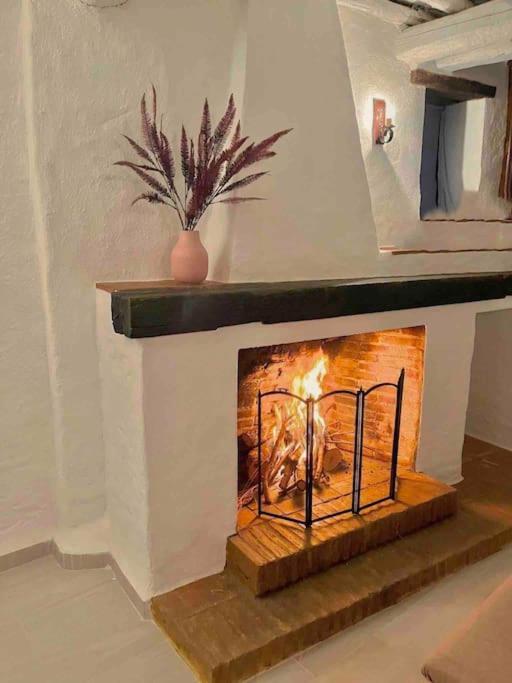 La Palmera. Casa Rural Con Piscina Privada. Benadalid Exteriör bild