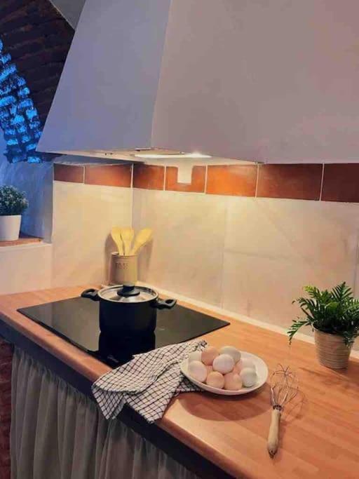 La Palmera. Casa Rural Con Piscina Privada. Benadalid Exteriör bild