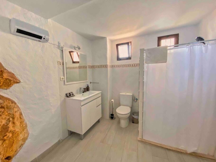 La Palmera. Casa Rural Con Piscina Privada. Benadalid Exteriör bild