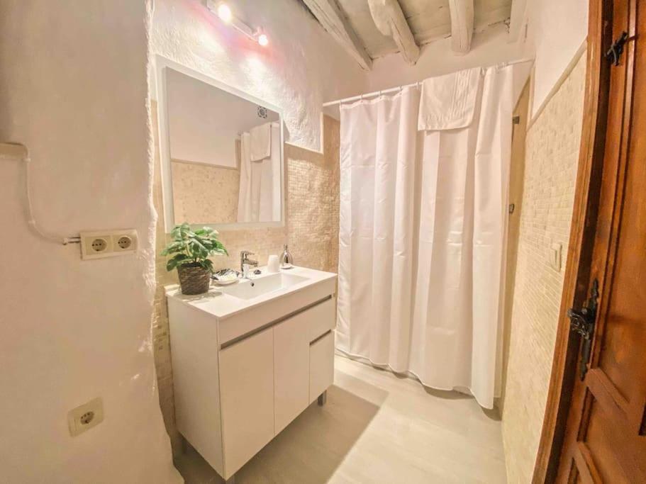 La Palmera. Casa Rural Con Piscina Privada. Benadalid Exteriör bild