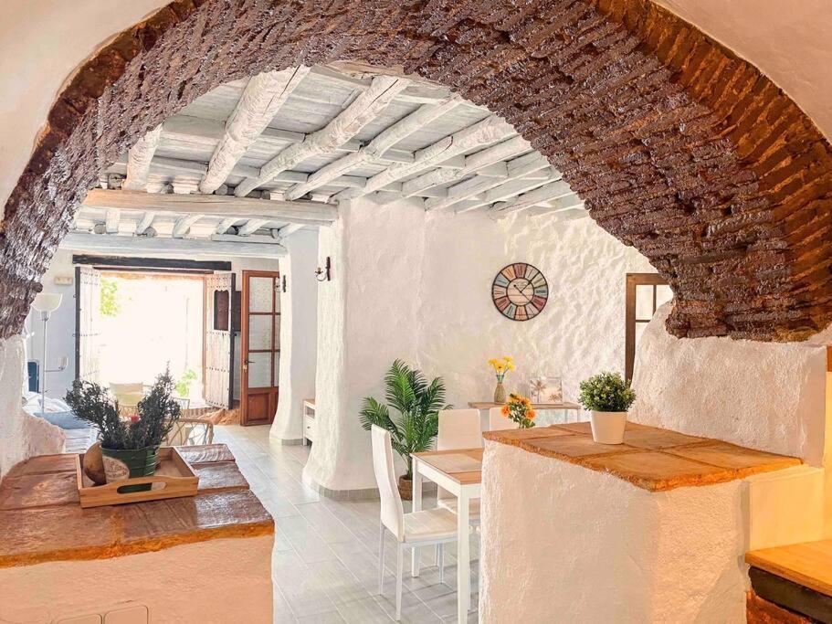 La Palmera. Casa Rural Con Piscina Privada. Benadalid Exteriör bild